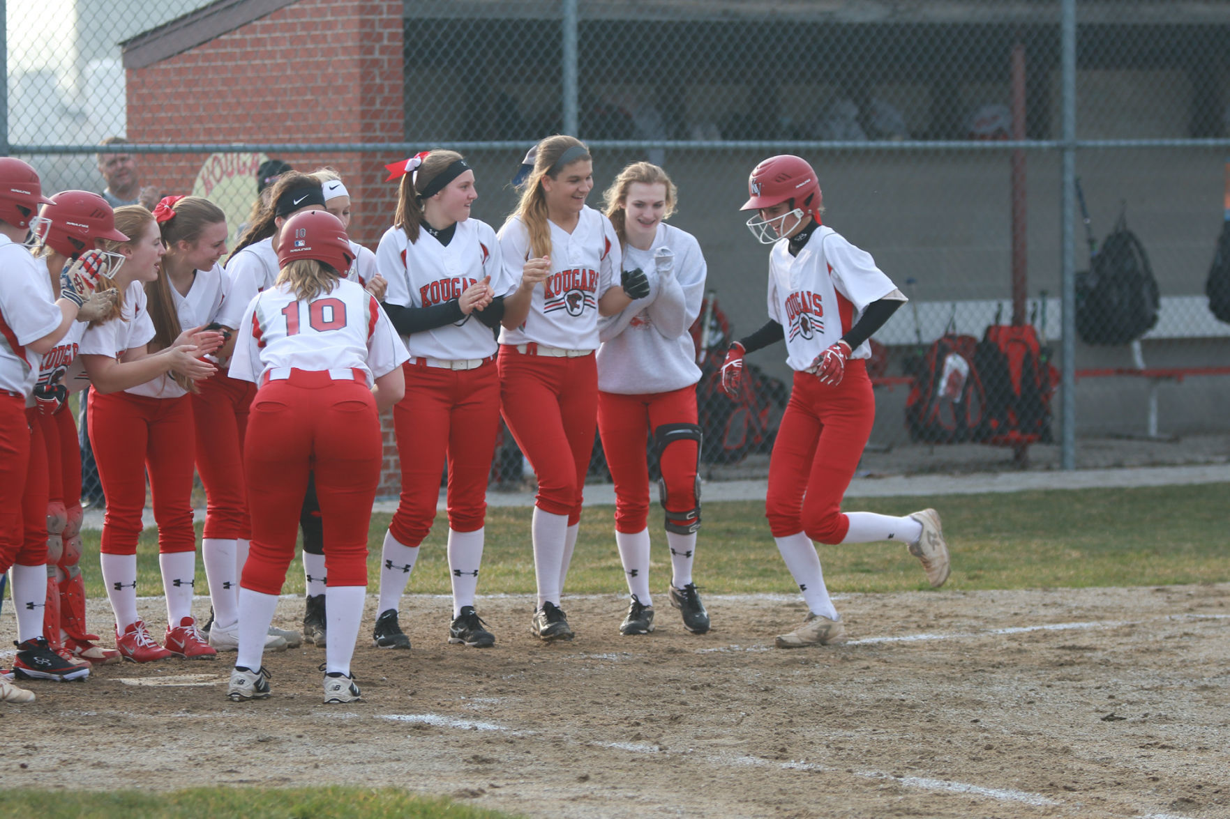 Gallery: Prep softball - Highland at Kankakee Valley